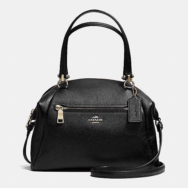 Luxury Handbags Coach Prairie Satchel In Pebble Leather | Coach Outlet Canada - Click Image to Close